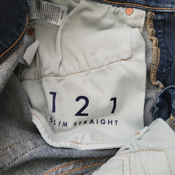 Lucky Brand 121 Slim Straight Jeans Size 30/32 Men's Excellent Condition - Picture 8 of 9